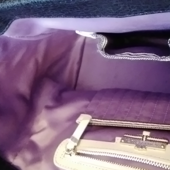 Henri Bendel leather & weaver large bag - Picture 5 of 12